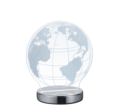 Hõbedane LED laualamp - Image 4