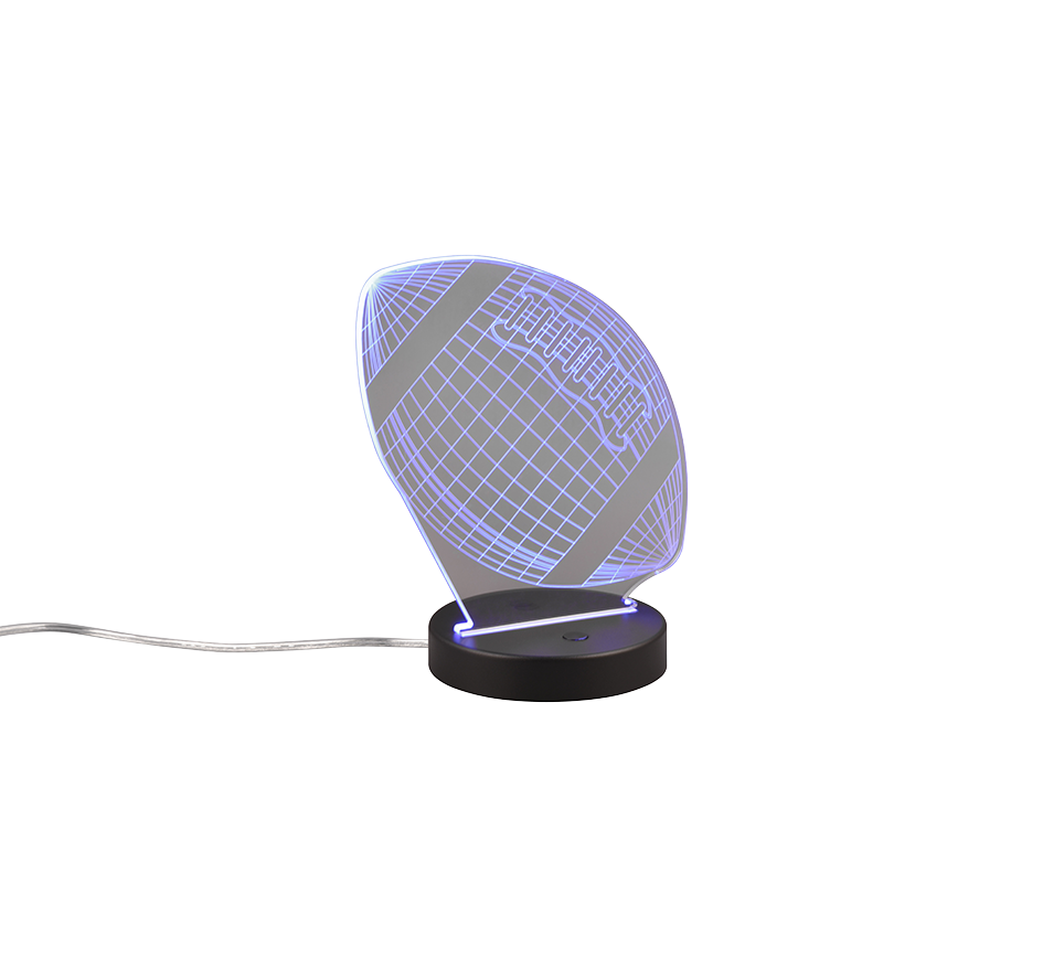 Jalgpalli LED laualamp must RGBW - Image 4