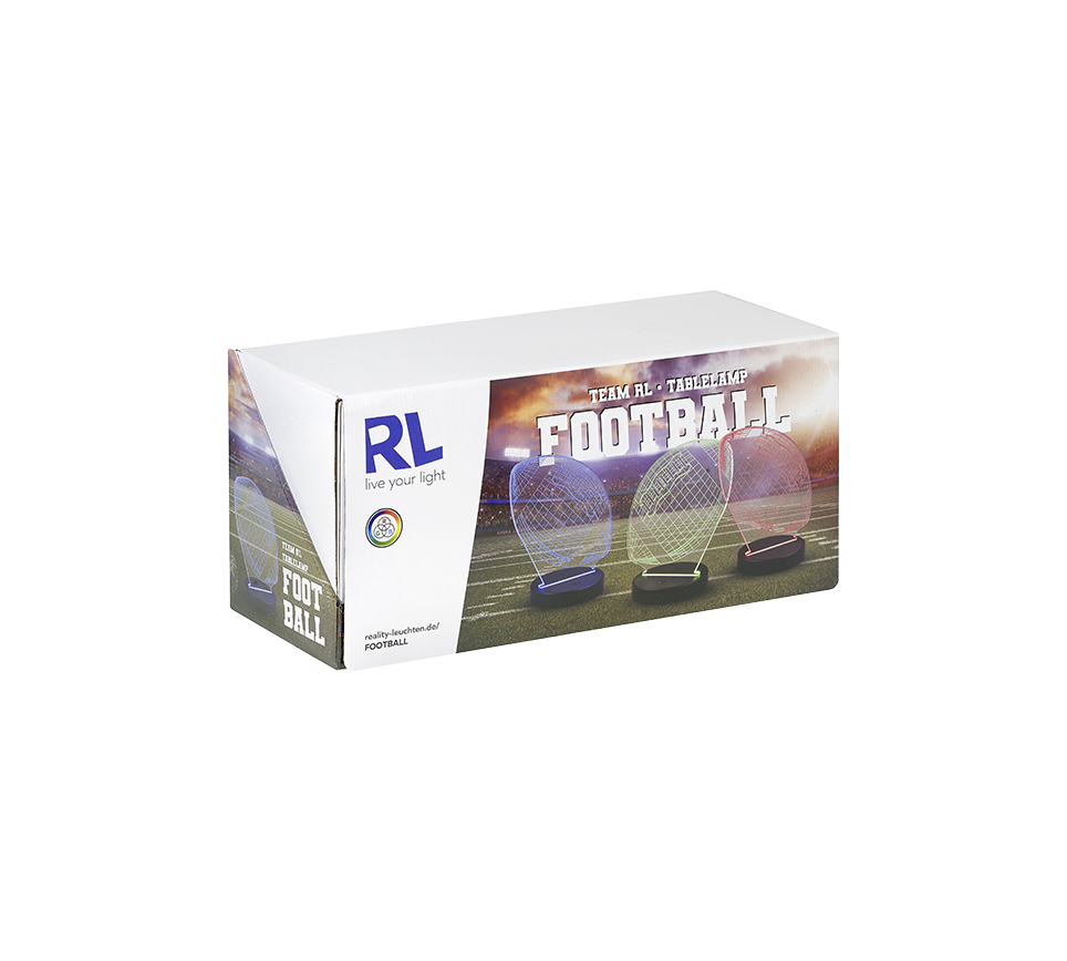 Jalgpalli LED laualamp must RGBW - Image 8