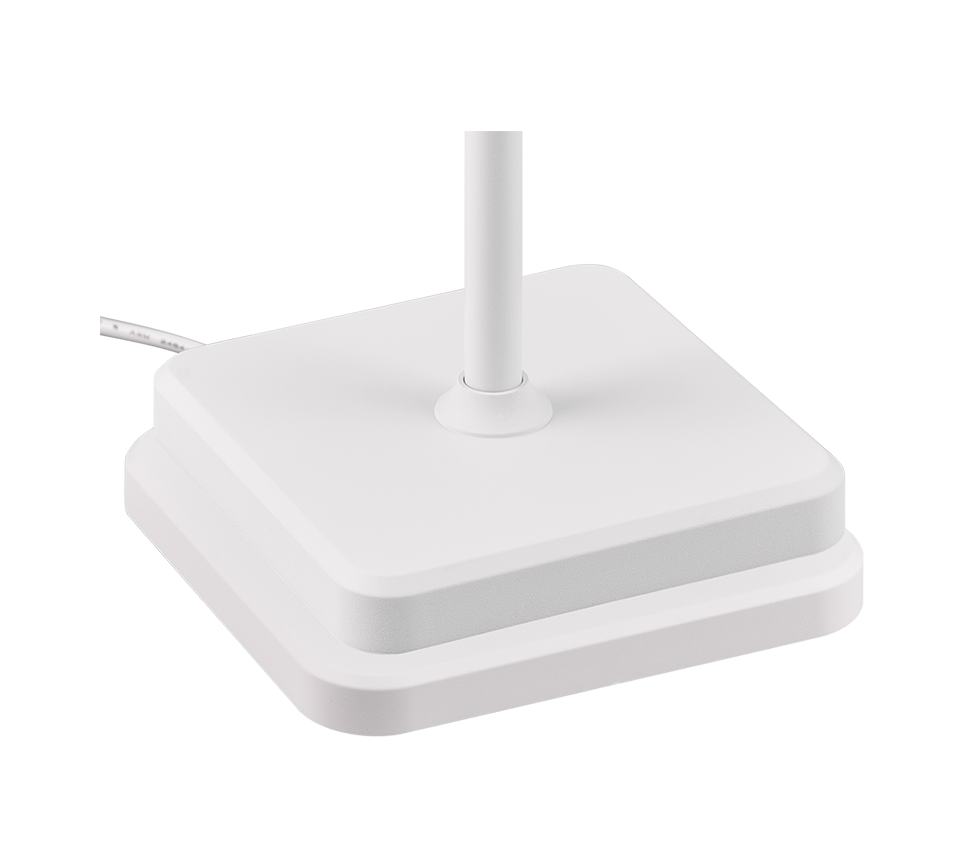 Välistingimustes kasutatav LED laualamp matt valge laaditav - Image 5