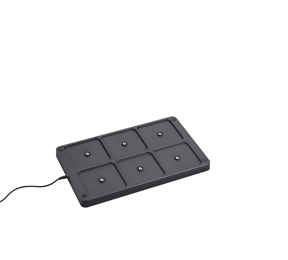 Välistingimustes kasutatav LED laualamp 6 tk matt valge laaditav - Image 3