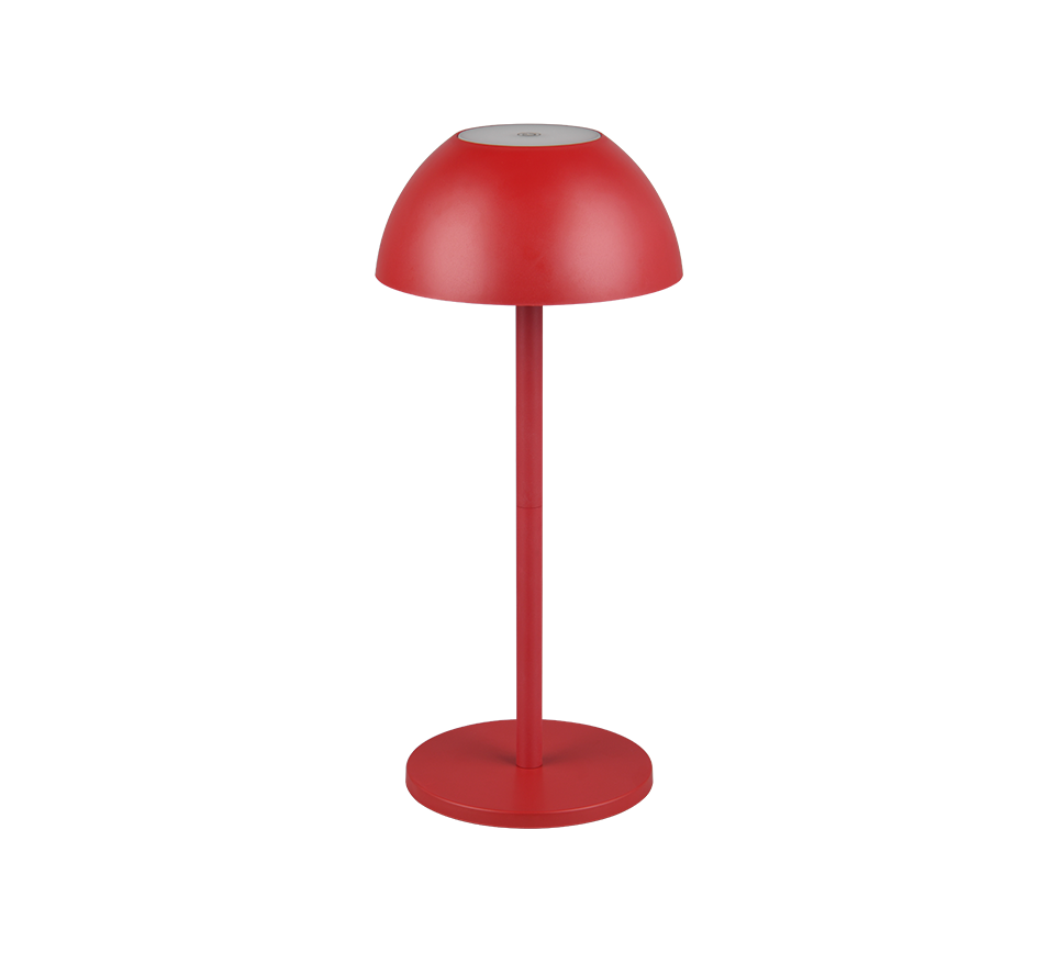 Välistingimustes kasutatav Ricardo LED laualamp punane laaditav - Image 7