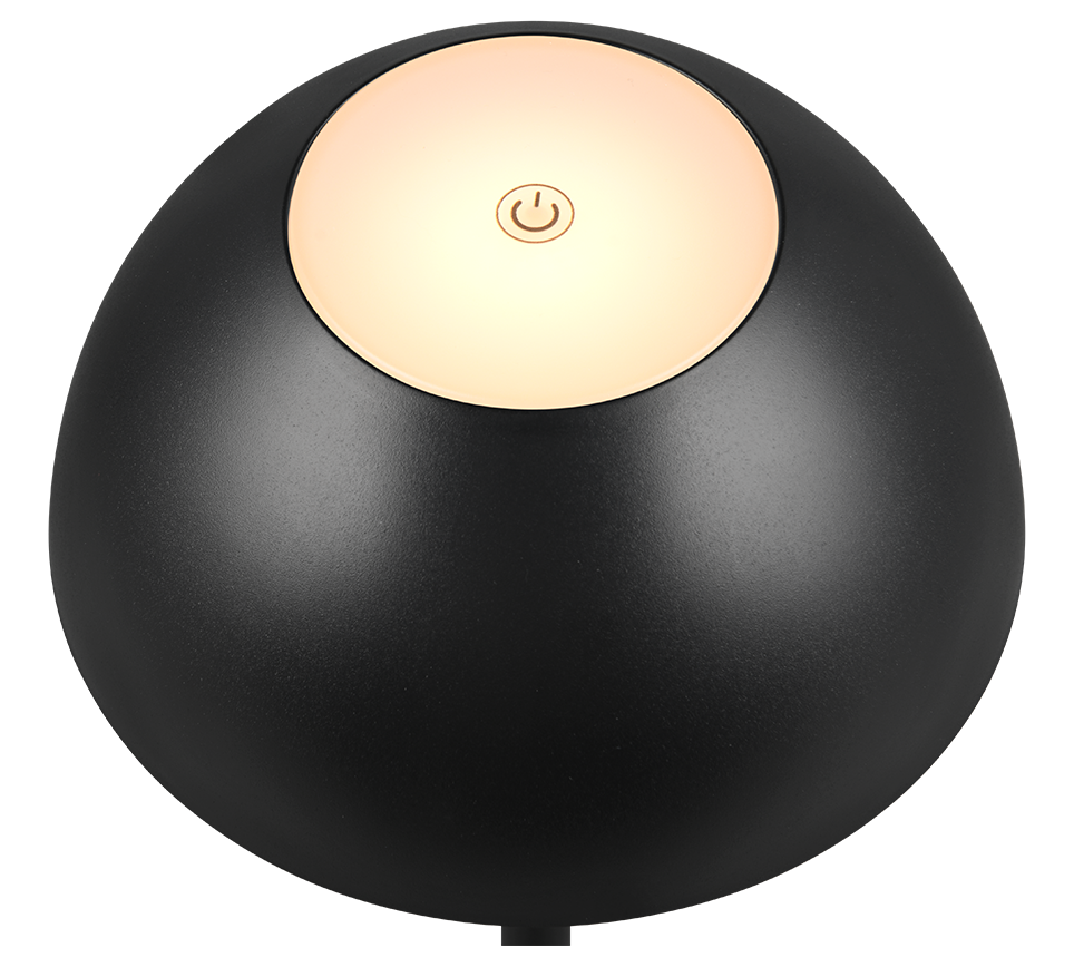 Välistingimustes kasutatav LED laualamp must laaditav - Image 3