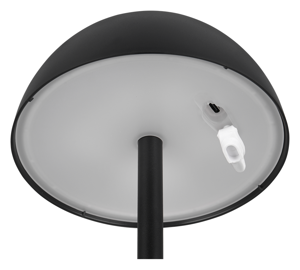 Välistingimustes kasutatav LED laualamp must laaditav - Image 4