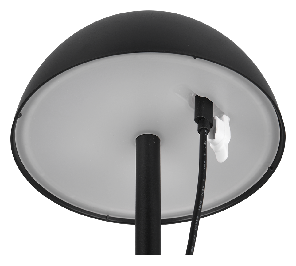 Välistingimustes kasutatav LED laualamp must laaditav - Image 5