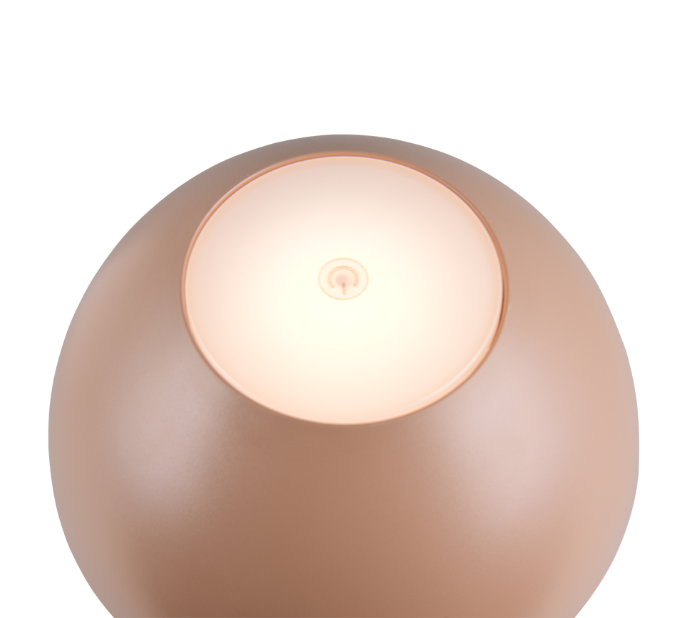 Välistingimustes kasutatav LED laualamp kohvi pruun laaditav - Image 2