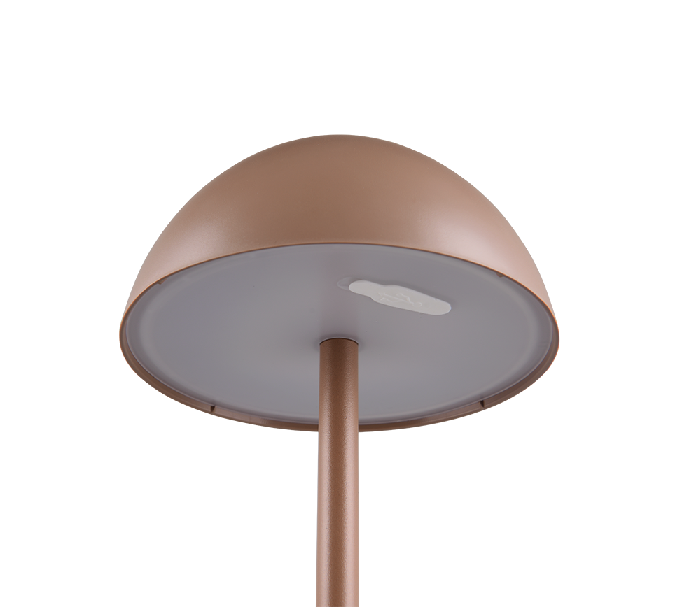 Välistingimustes kasutatav LED laualamp kohvi pruun laaditav - Image 6