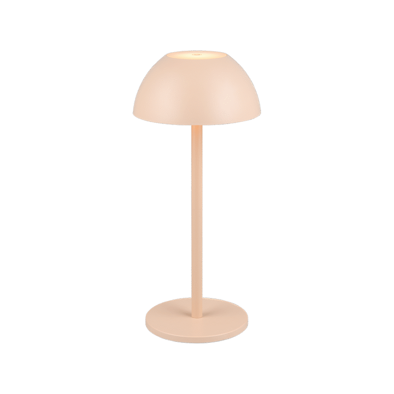 Välistingimustes kasutatav LED laualamp beež, laaditav