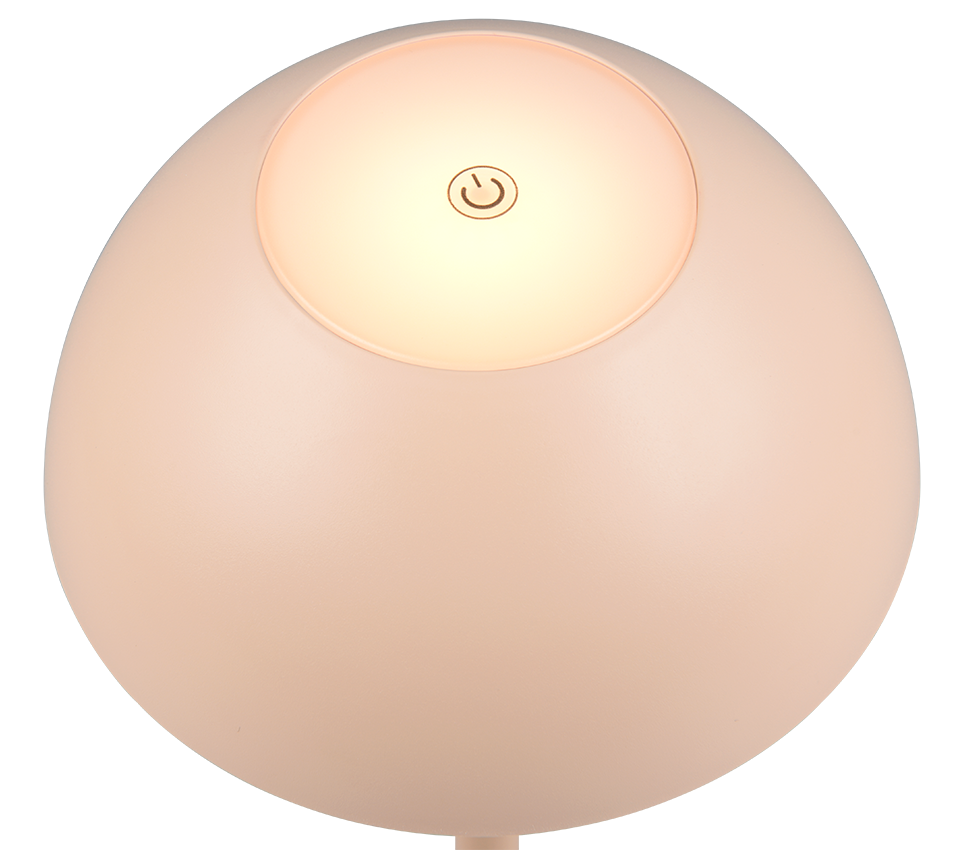 Välistingimustes kasutatav LED laualamp beež, laaditav - Image 3