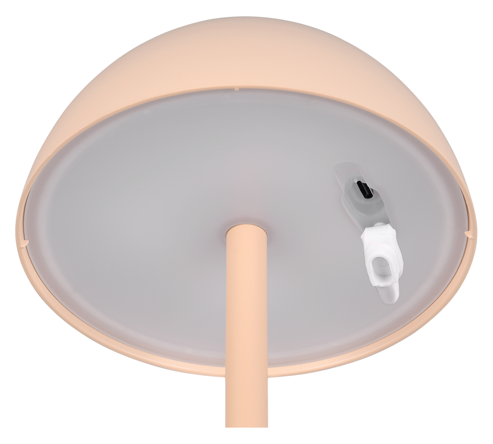 Välistingimustes kasutatav LED laualamp beež, laaditav - Image 4