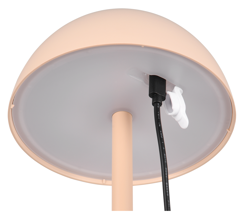 Välistingimustes kasutatav LED laualamp beež, laaditav - Image 5