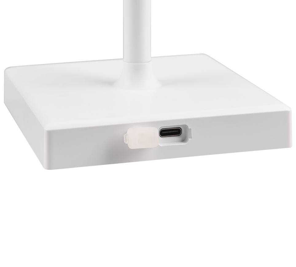 Välistingimustes kasutatav LED laualamp valge laaditav - Image 8