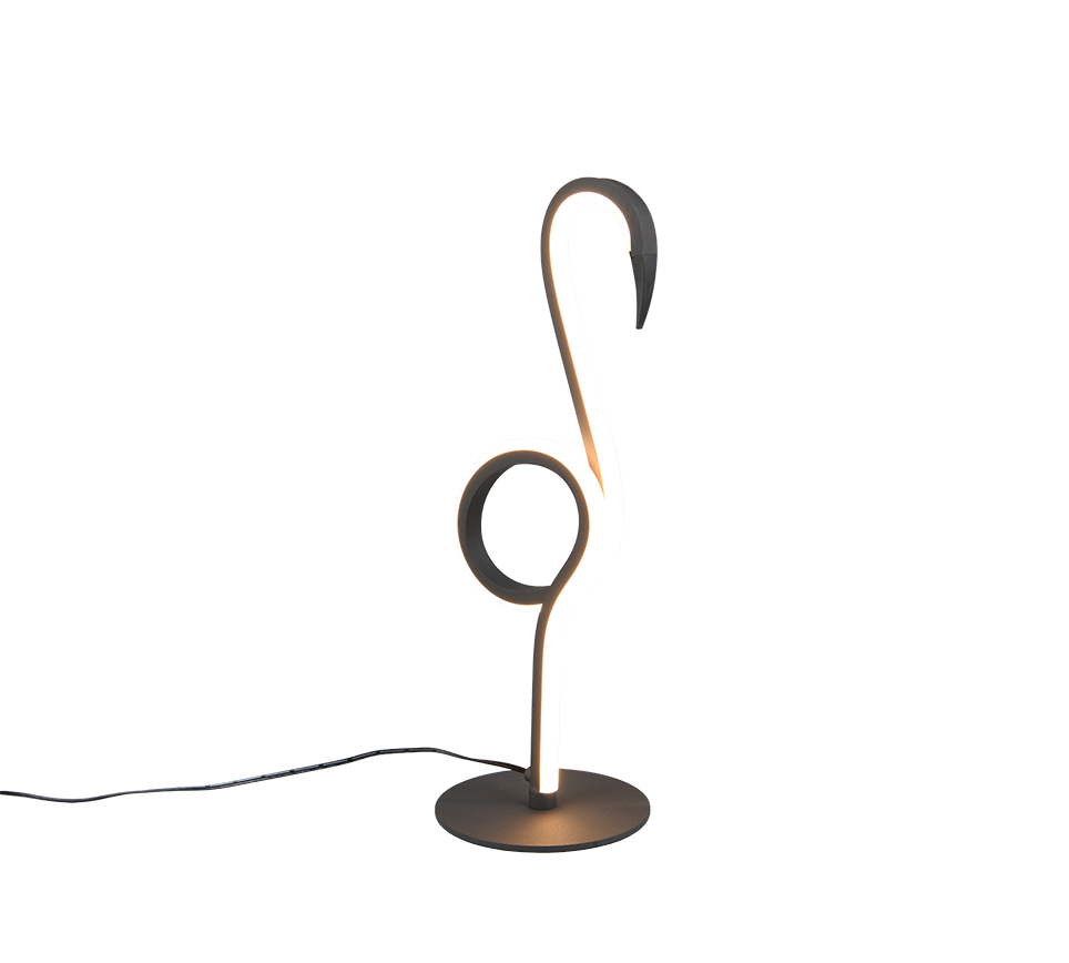 Ingo LED laualamp musta värvi