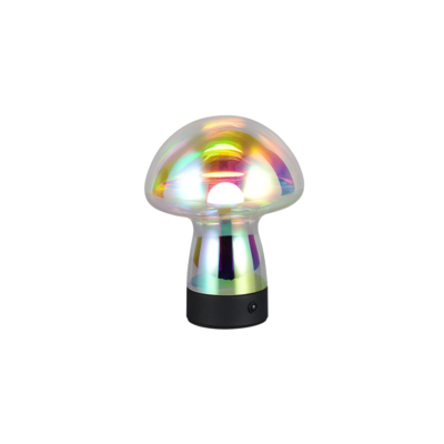 Dooley LED laualamp läbipaistev iridescentne laaditav