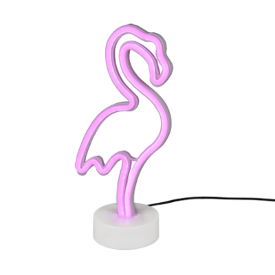 Flamingo LED laualamp valge