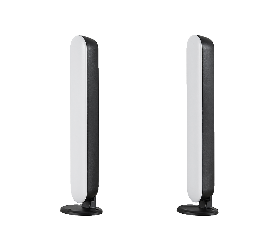 LED lauavalgusti 2 tk must RGB - Image 8