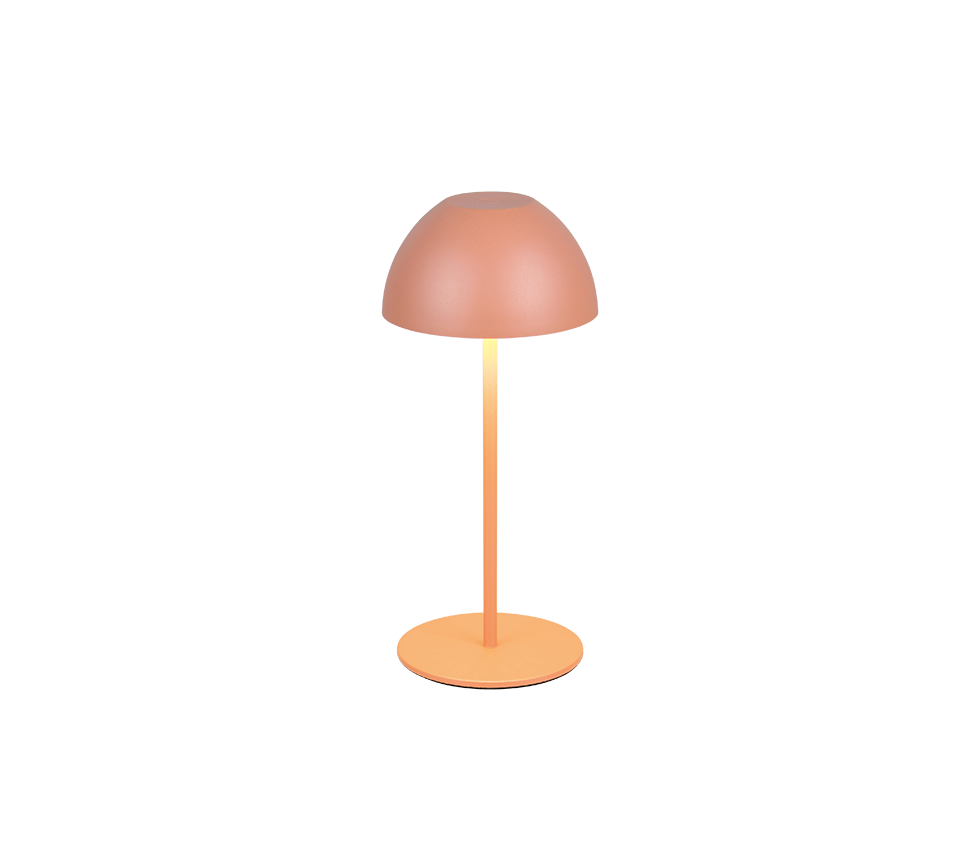 Ortiz LED laualamp aprikoos laaditav