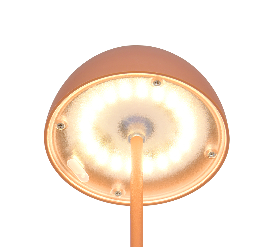 Ortiz LED laualamp aprikoos laaditav - Image 3