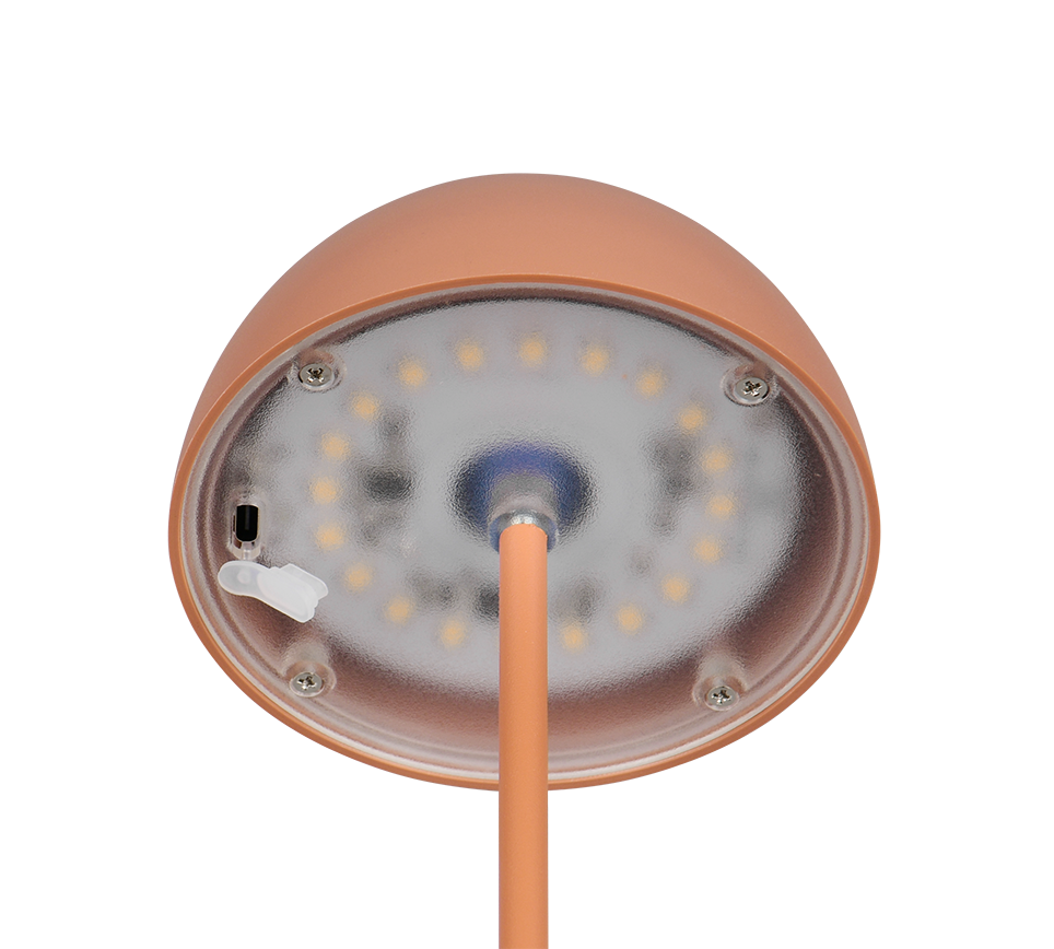 Ortiz LED laualamp aprikoos laaditav - Image 6