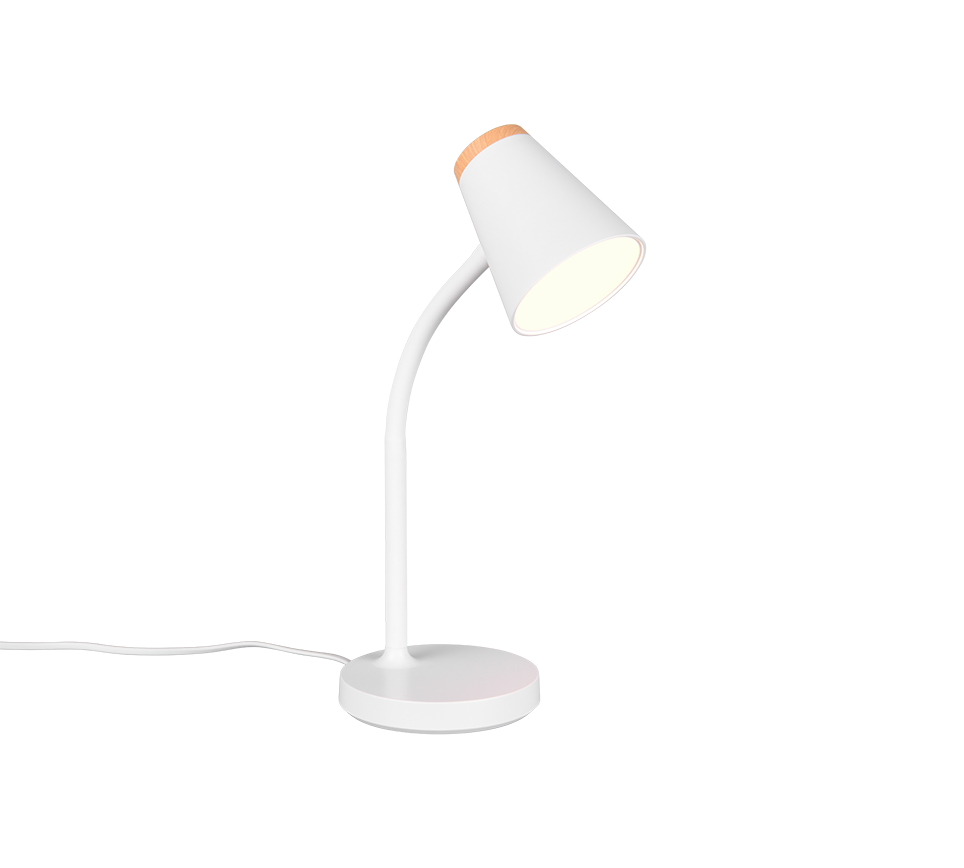 Pongo LED laualamp valge