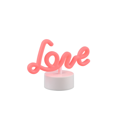 Amor LED laualamp valge