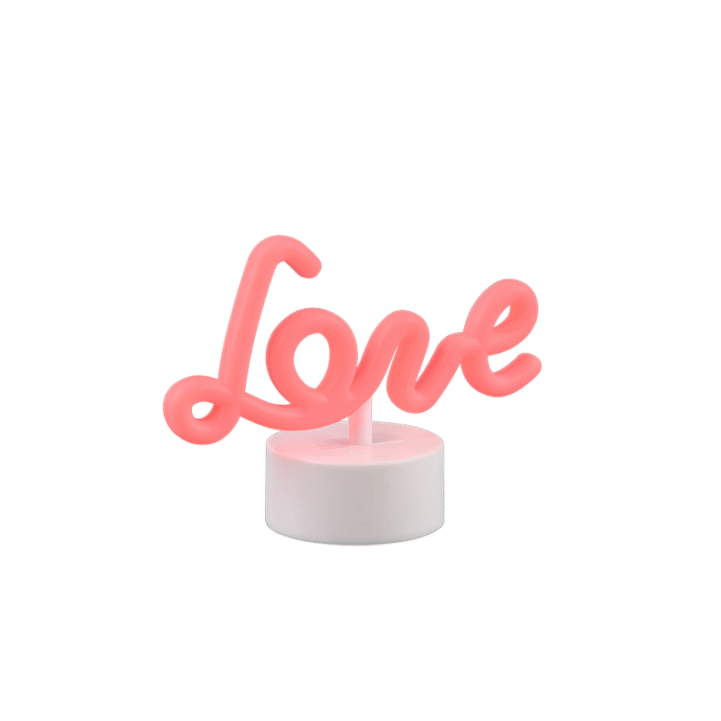 Amor LED laualamp valge