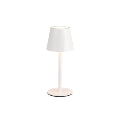 LED laualamp matt valge laaditav