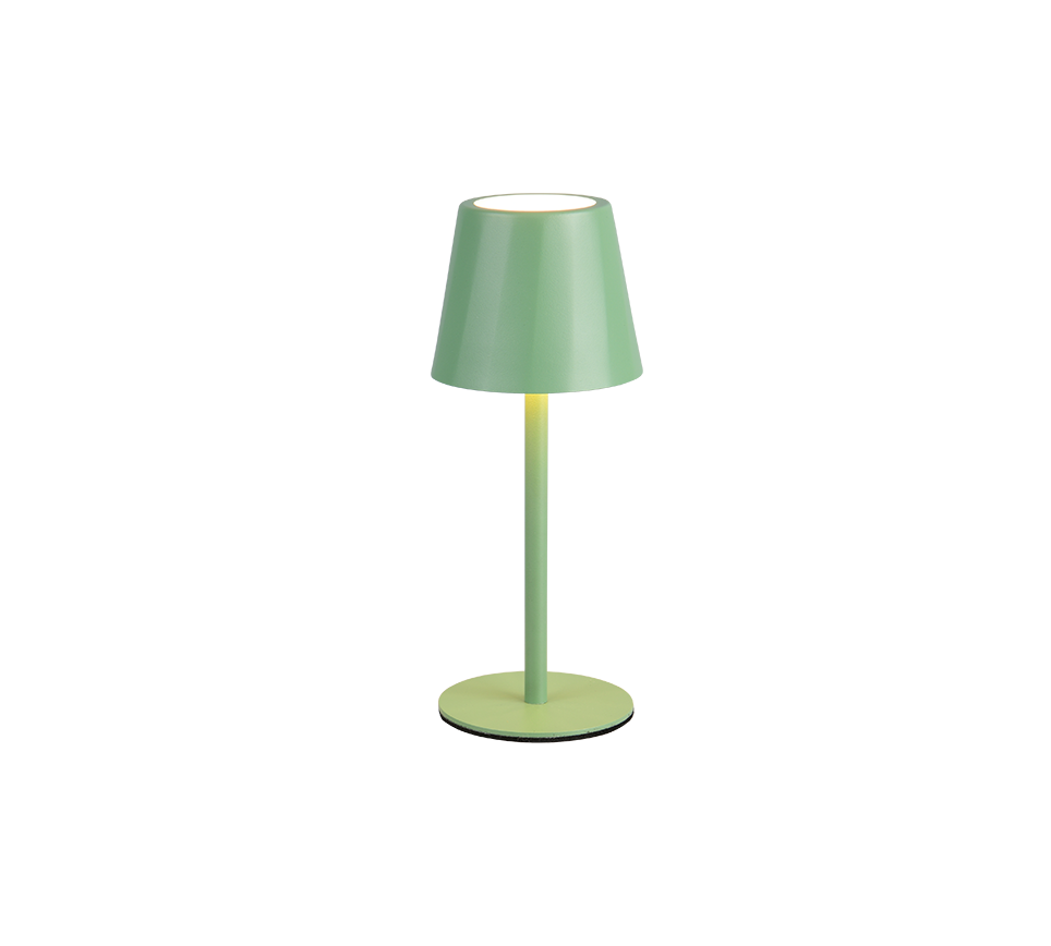 Diaz LED laualamp pistaasingreen laaditav