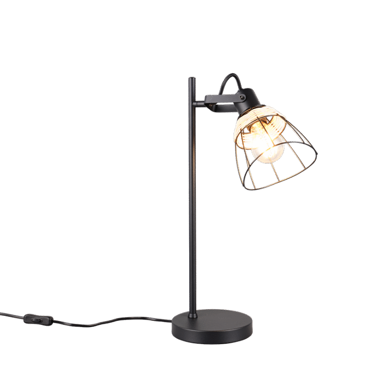 Jerome laualamp E27 matt must/rattan