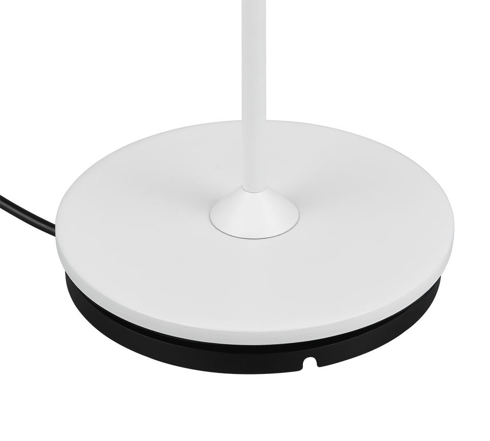 Välistingimustes kasutatav LED laualamp matt valge laaditav - Image 5