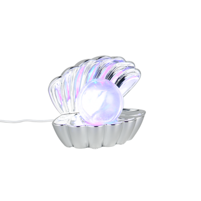 Hõbedane LED laualamp RGB laaditav