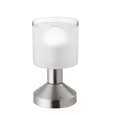 Gral table lamp E14 brushed steel