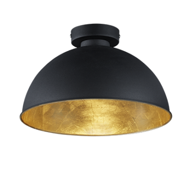 Laevalgusti E27 must/kuld