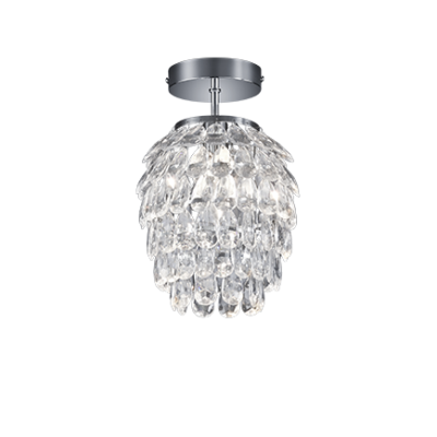 Laevalgusti 20 cm E14 hõbedane/selge