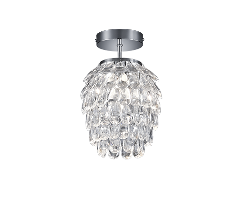 Laevalgusti 20 cm E14 hõbedane/selge