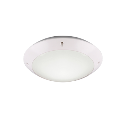 Laevalgusti 26 cm E27 matt valge