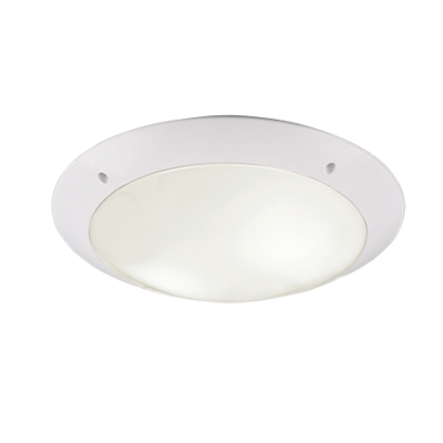 Laevalgusti 33 cm 2xE27 matt valge