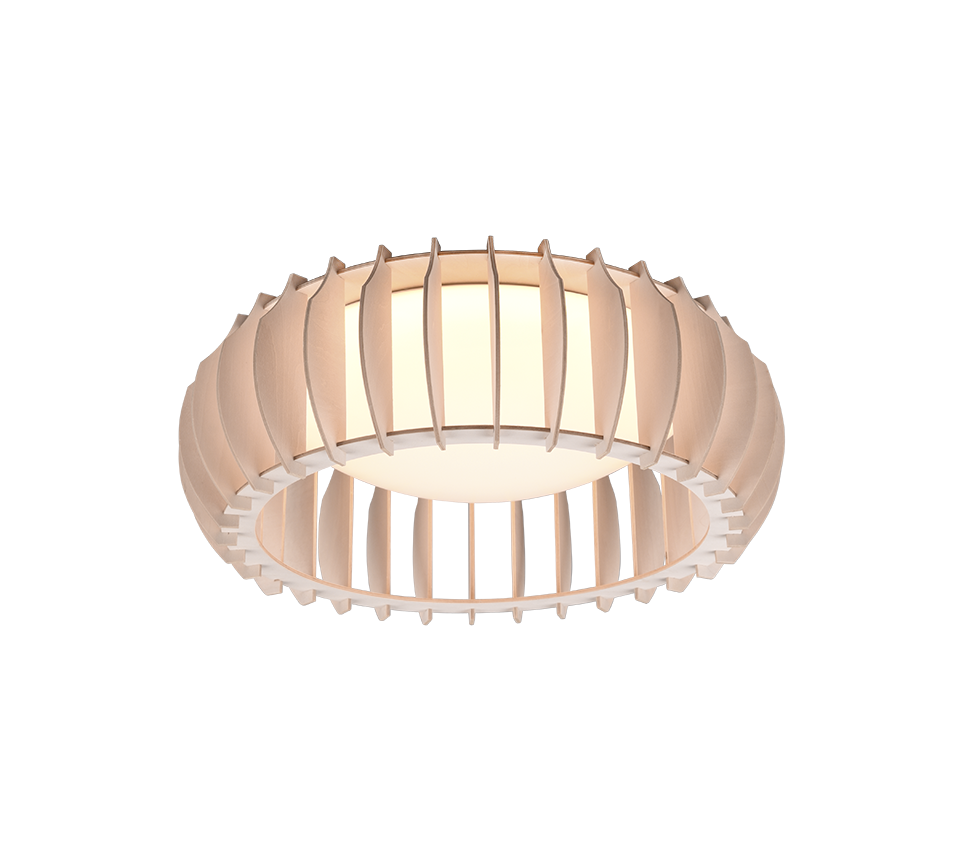 Laevalgusti LED 40 cm puidust