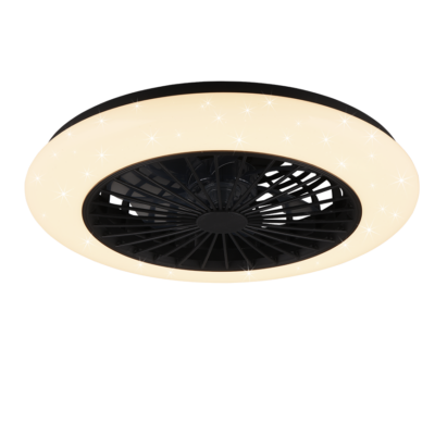 Laeventilaator LED must starlight