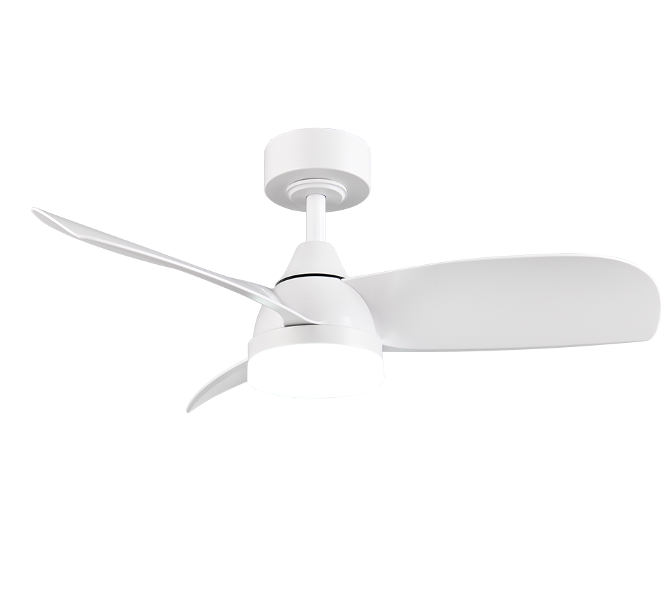 Helsingi LED laefänn matt valge - Image 3