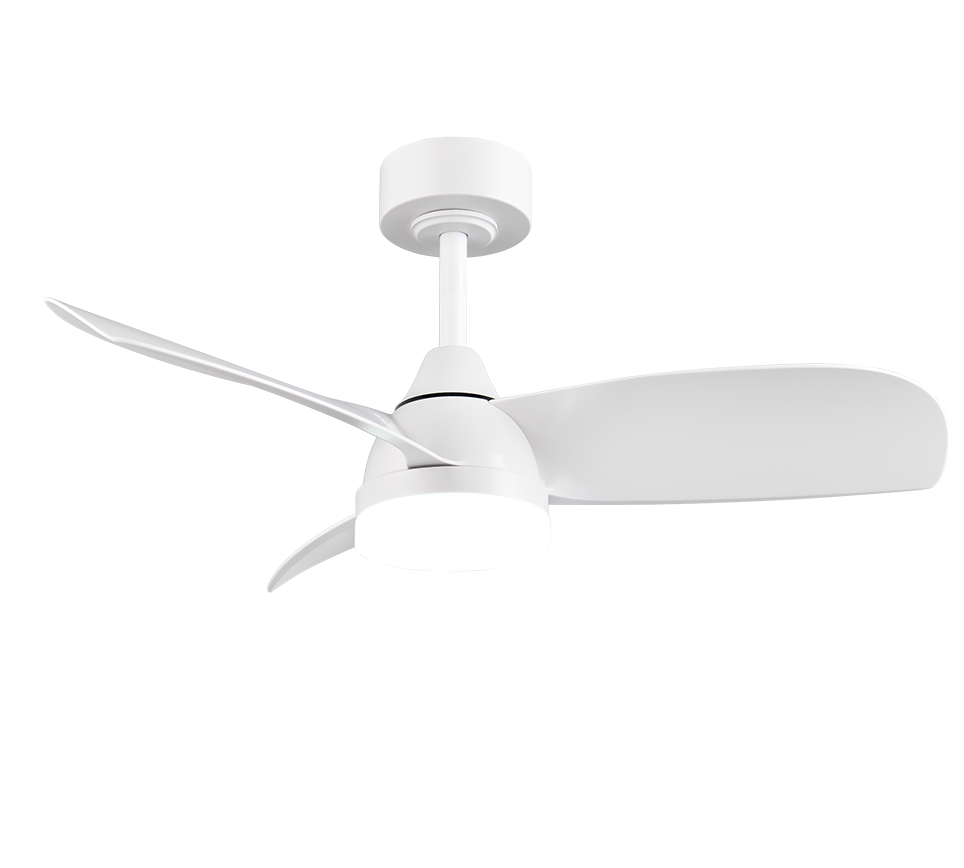 Helsingi LED laefänn matt valge - Image 4