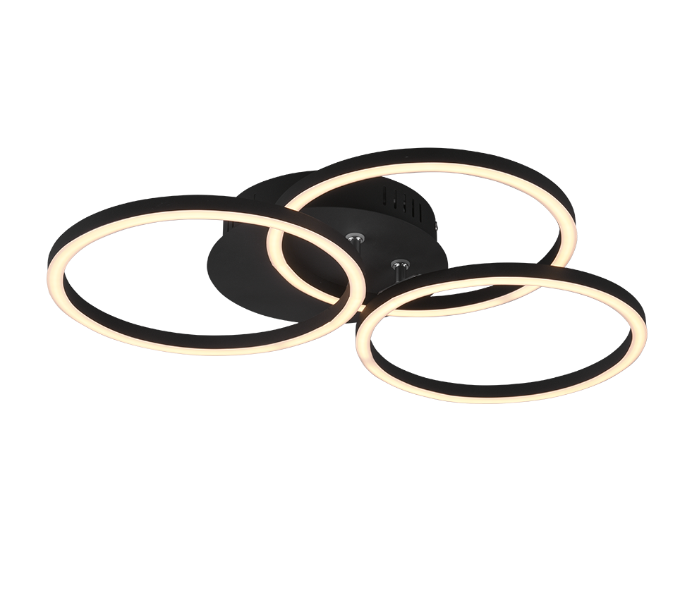 Ringikujuline LED laevalgusti must - Image 4