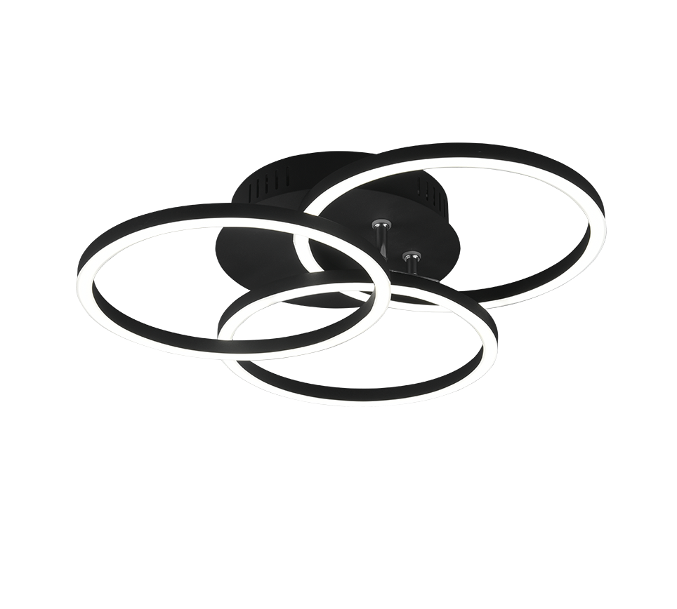 Ringikujuline LED laevalgusti must - Image 5