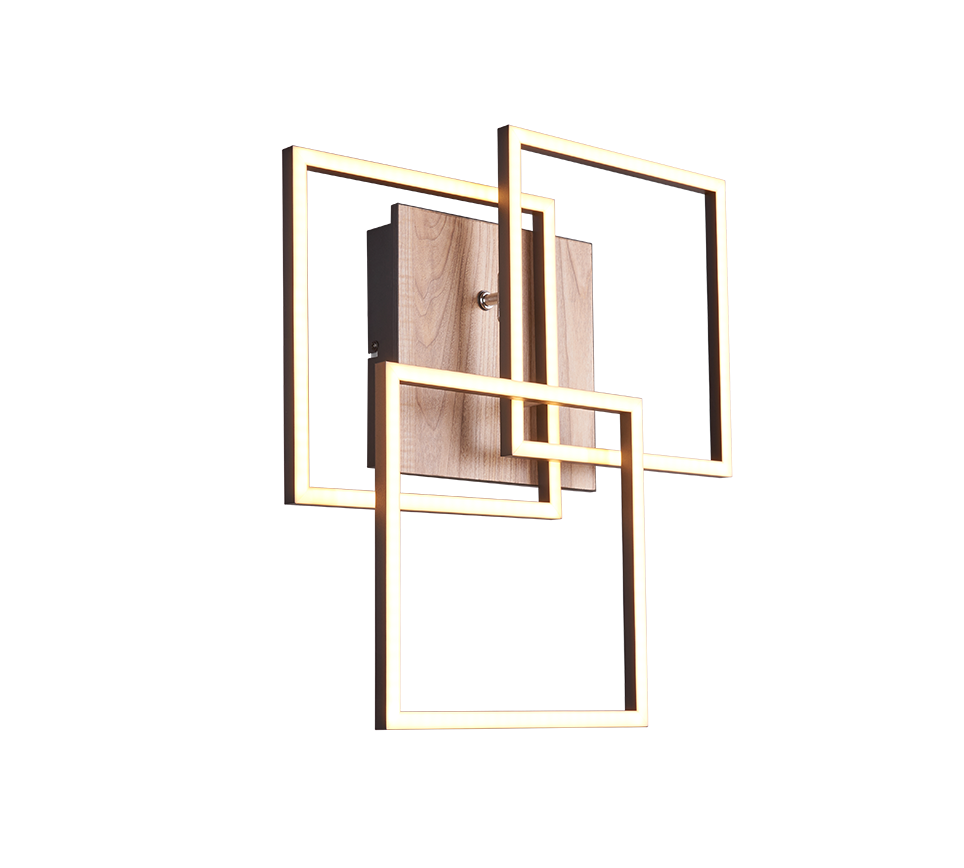 Mobiilne LED laevalgusti puu imitatsioon/matt must - Image 3