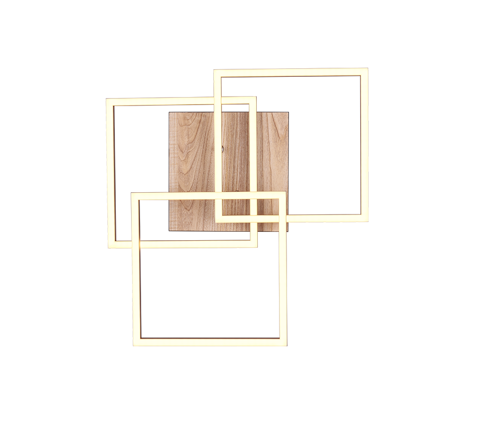 Mobiilne LED laevalgusti puu imitatsioon/matt must - Image 4