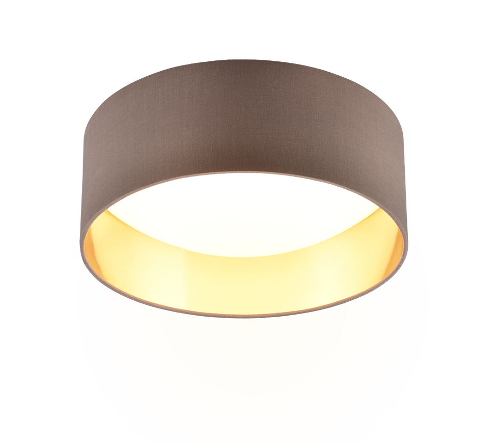 Laevalgusti LED 28 cm greige