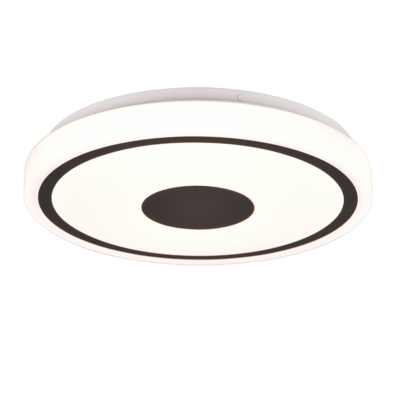 Laevalgusti Bunda LED 34 cm must matte