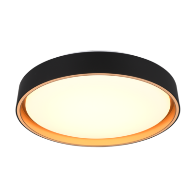 Must/kuldne LED laevalgusti 40 cm