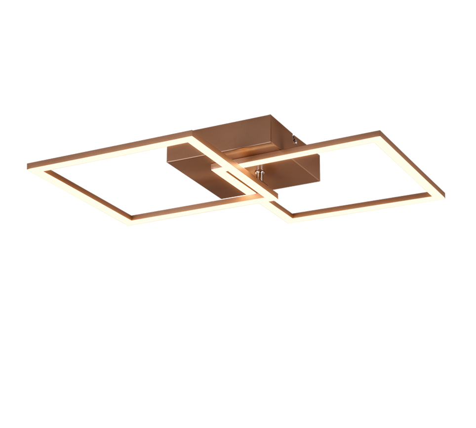 Trail LED laevalgusti 2 tk kohvi pruun