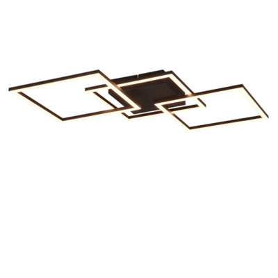Trail LED laevalgusti 3 tk must matte
